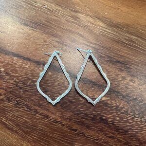 Kendra Scott Sophee Drop Earrings Silver